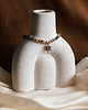 chokery Choker z kryształów z zawieszką.