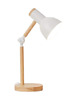 lampy stołowe Lampka biurkowa lampka nocna stołowa lampka na biurko biała LED E27