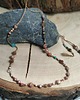 chokery Naszyjnik choker z kamieni naturalnych boho