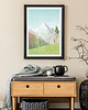 plakaty Himalaje - vintage plakat art giclee