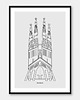 plakaty Plakat Inspirujące Miasta - Barcelona