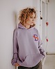 bluza z kapturem damska Bluza oversize Lavender dla mamy i taty