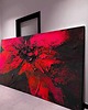 obrazy Duże obrazy na ścianę strukturalne kwiat, ręcznie wykonane