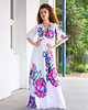 sukienki maxi damskie Magdalena Maxi Flower - suknia ślubna