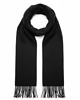 tuby i kominy Szalik Męski szal czarny prezent w gładki w jodełkę  elegancki