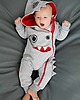 kombinezony dla niemowlaka Little Terror Romper