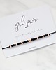 bransoletki na sznurku GRL PWR Morse Code Bracelet