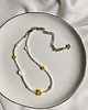 chokery Naszyjnik choker z pereł Smiley