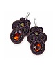 kolczyki soutache Czekoladowe kolczyki soutache