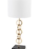 lampy stołowe Lampa stołowa 55x25x25 cm CATENA z czarną podstawą