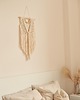 makramy Makrama ścienna - Jasmine naturalna