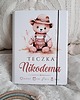notatniki i albumy TECZKA MIŚ prezent narodziny dziecka