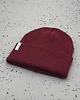 czapki damskie Czapka beanie burgundowa