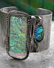 bransoletki wire wrapping Bioluminescencja   - BRANSOLETA MANKIET - CUFF