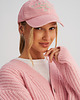 czapki damskie Sprana czapka z daszkiem VINTAGE różowa