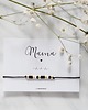 bransoletki złote MAMA Morse Code Bracelet