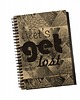 notatniki i albumy Let's get lost, notatnik