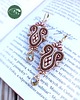 kolczyki soutache Kolczyki sutasz Little One Mocha Mousse