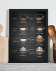 grafiki i ilustracje Plakat z kawą, grafika kawa, COFFEE TIME