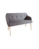 ławki Sofa Ławka ławeczka scandi Igloo szara 116cm