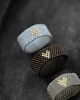 pierścionki - różne Pierścionek Beadingowy Gold Heart