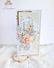 kartki scrapbooking Kartka ślubna DL pamiątka "Marry Me" GOTOWA