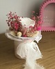 dodatki - różne Mini FLOWER BOX z wieczną róż na urodziny, roczek