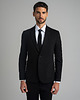 marynarki męskie Marynarka do zestawu gavello czarna slim fit