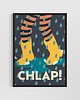 plakaty Plakat CHLAP - granatowy