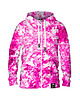 bluza z kapturem damska Damska Bluza Expres Zamek DR.CROW Marble Pink