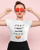 t-shirt damskie Friends koszulka Joey doesn't share food