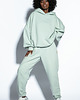 komplety damskie Dres damski oversize  F1816 PISTACHIO
