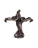 figurki i rzeźby Mosiężna figurka kobieca w stylu Art Deco