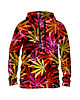 bluzy męskie Męska Bluza z kapturem DR.CROW Green Hemp Red