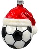 bombki Bombka choinkowa: Piłka w czapce Mikołaja