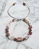 bransoletki z kamieni naturalnych SELF LOVE - amulet - RODOCHROZYT, rodonit, opal, k.górski,  k.różowy