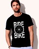 t-shirty męskie Koszulka organiczna z nadrukiem Ride Bike