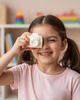 świeczniki i świece Świeca sojowa dekoracyjna aparat fotograficzny