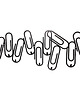 wieszaki Wieszak metalowy na ścianę CLIPz