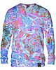 bluzy męskie Bluza Bez Kaptura Męska DR.CROW Pastel Rococo