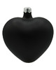 ozdoby choinkowe Bombka choinkowa: Serce matowe: czarne