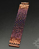 bransoletki ze szkła Purple Ombre, wyplatana bransoleta, beading