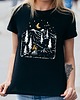 t-shirt damskie Koszulka damska czarna  Wild nature