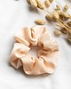gumki do włosów Scrunchie/frotka kremowa satyna