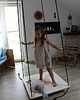 klocki i zabawki drewniane Sprzęt gimnastyczny platforma do balansowania