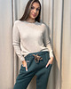 swetry damskie  Sweter alpaka Beige