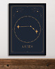 plakaty Plakat Baran/Aries Znaki Zodiaku Gwiazdozbiór
