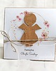 kartki scrapbooking Pamiątka chrztu świętego
