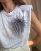 broszki Broszka Feelings Cashmere grey