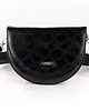 torby na ramię Czarna wężowa torebka półksiężyc BESTSELLER